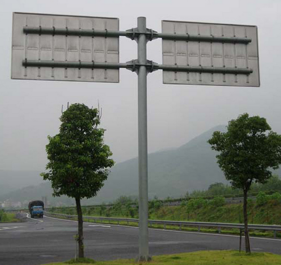 双立柱--郑州交通标牌生产厂家--河南卓融实业有